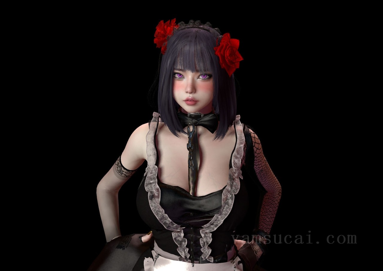 VAM素材-levtian.黒江雫