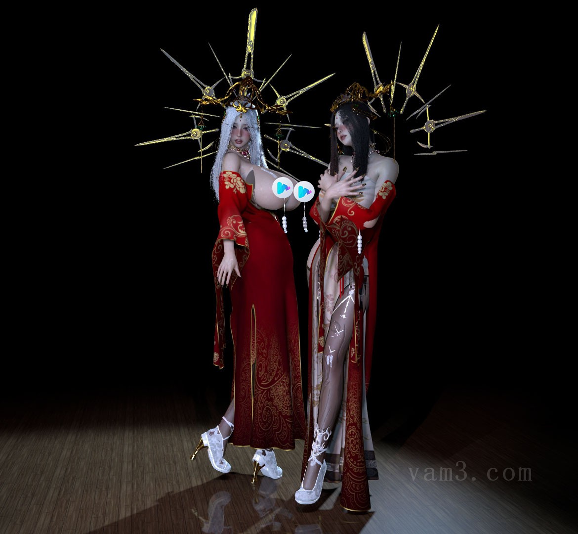 VAM素材-101.花橖凝