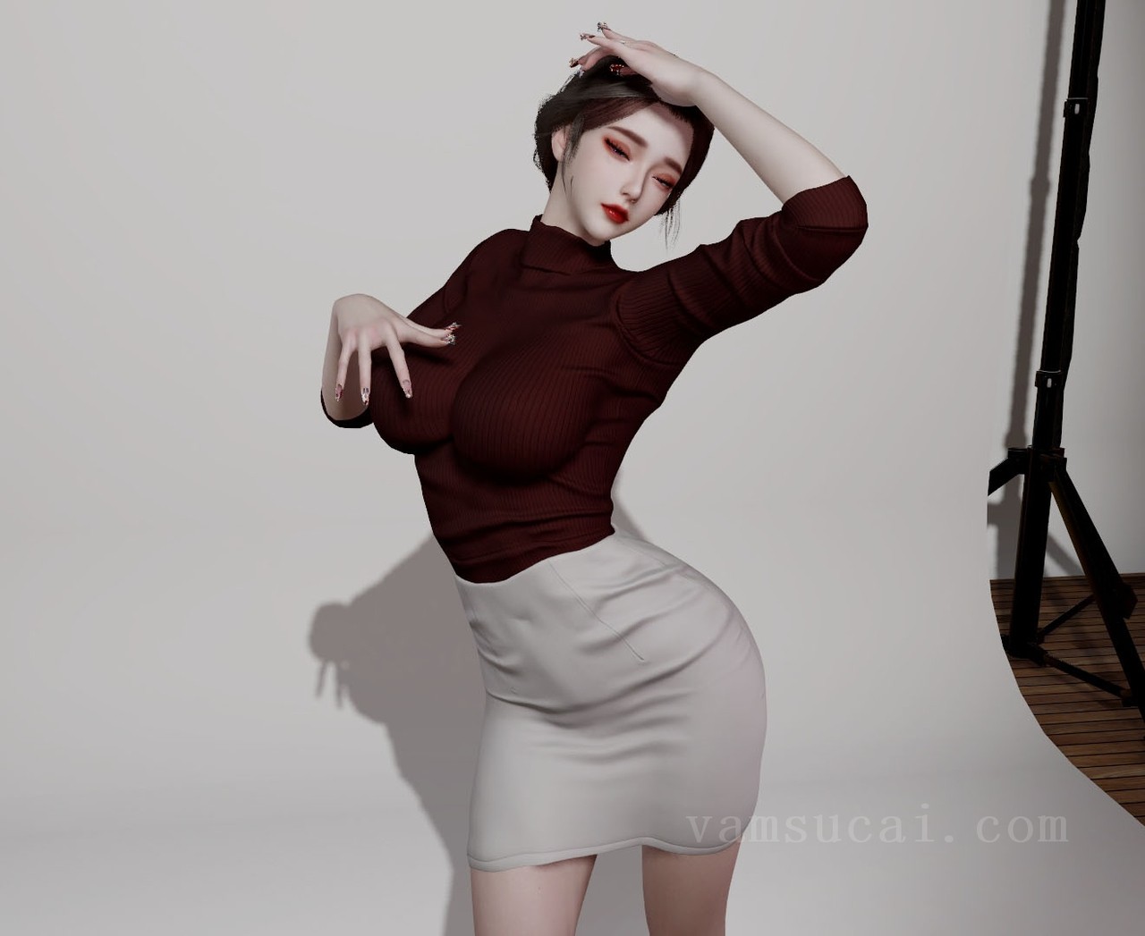 VAM素材-huahua.Lady_01