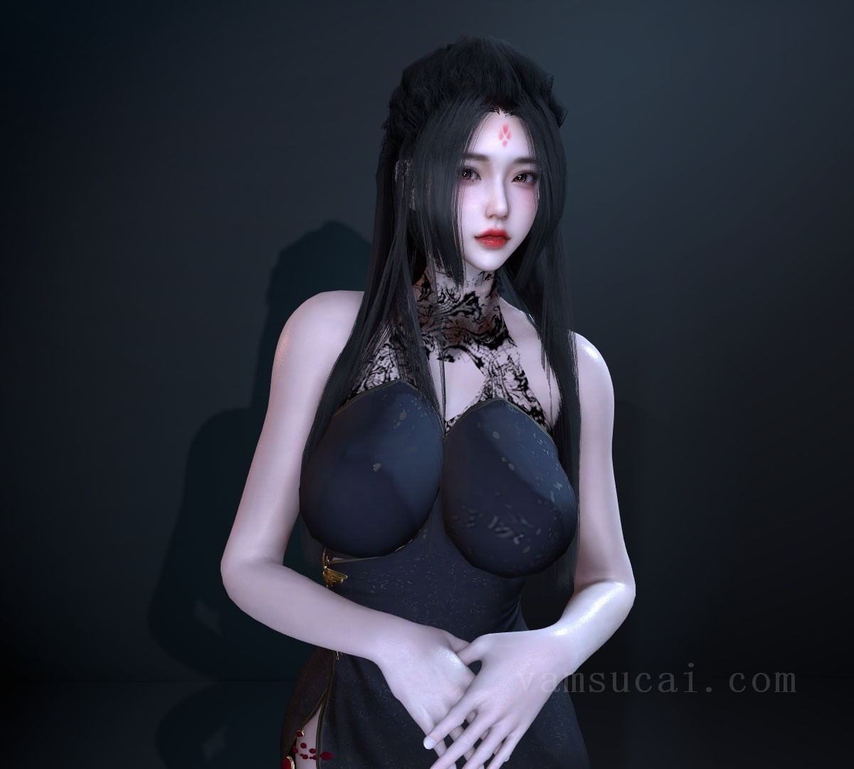 VAM素材-yangyang.古典旗袍美女