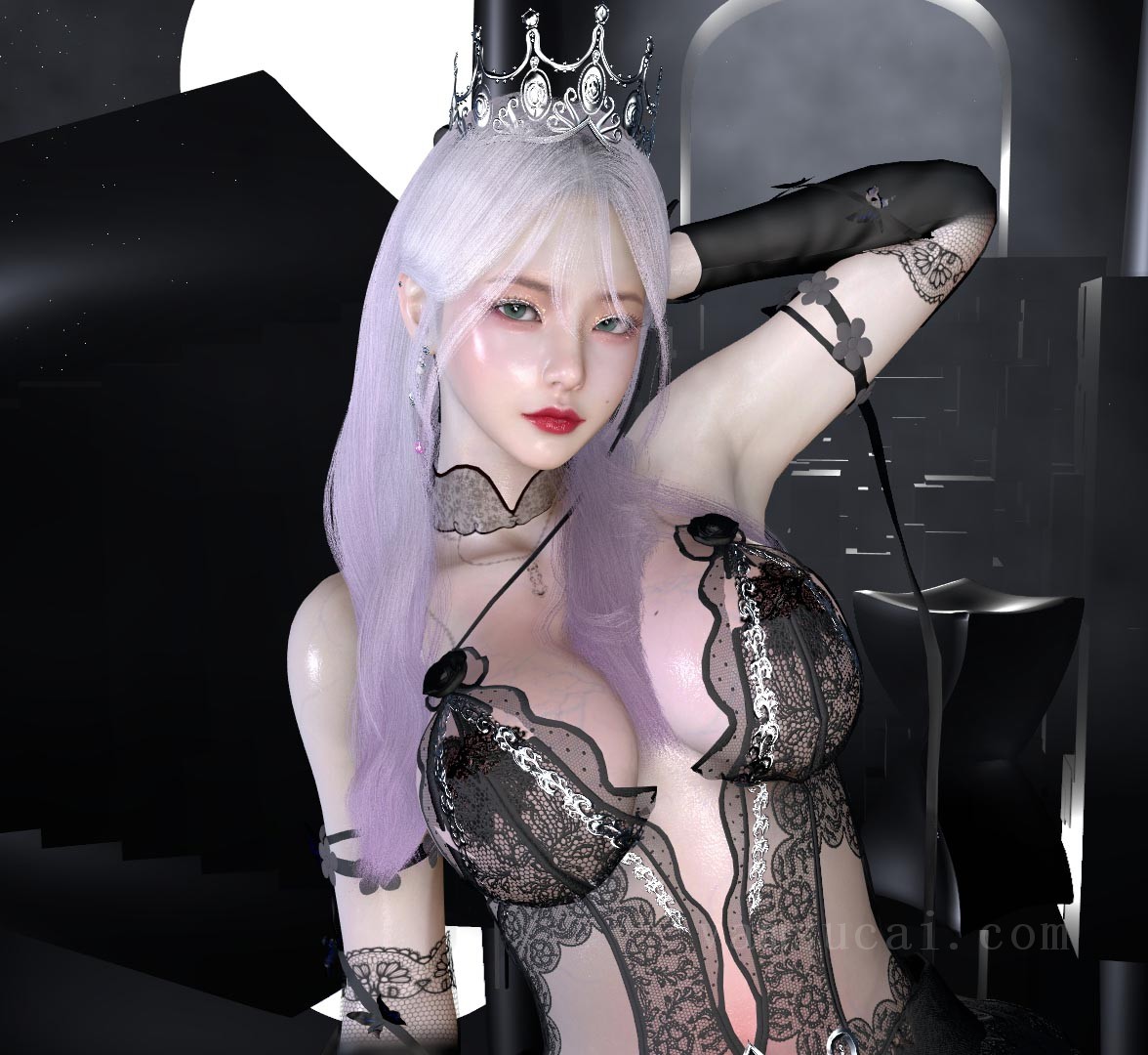 VAM素材-木七八兮.安娜-婚礼服