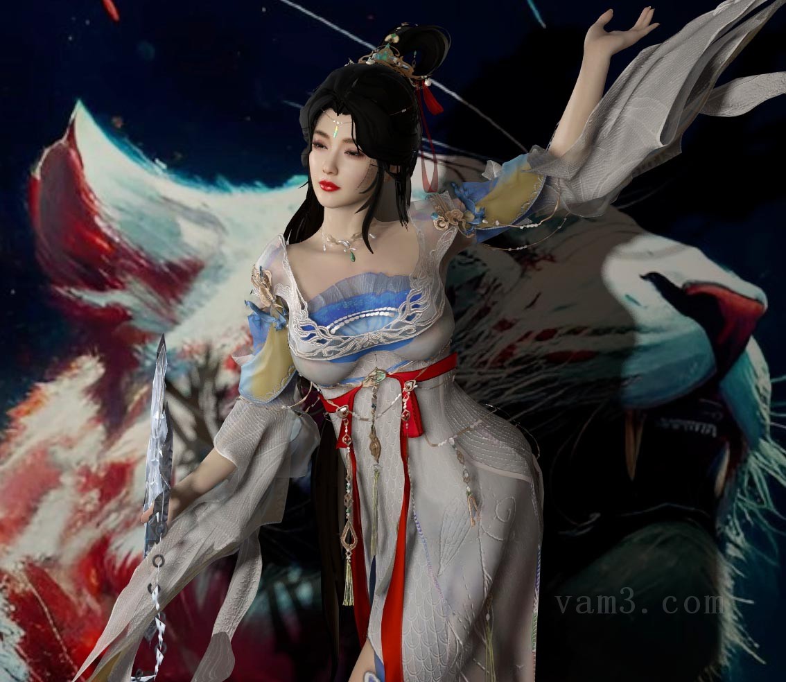 VAM素材-Pimax.白虎