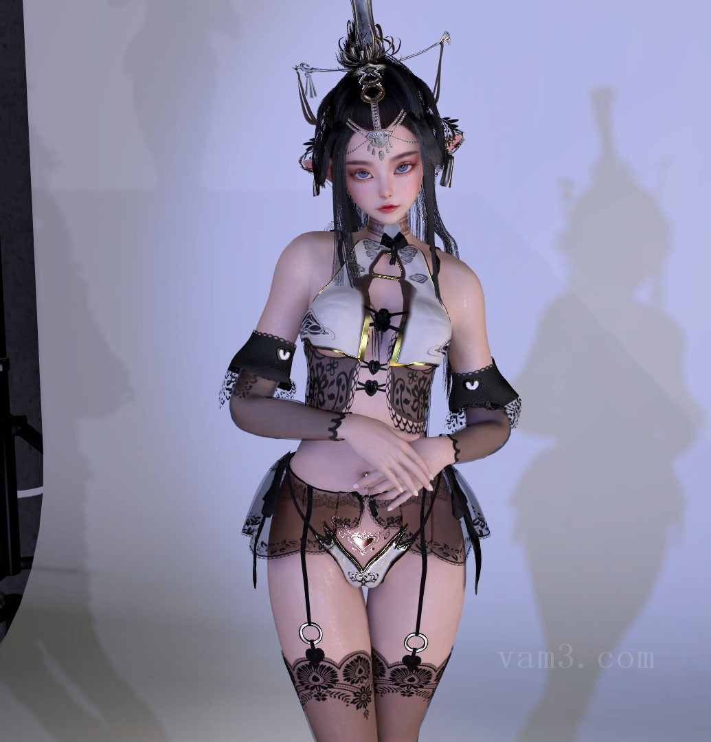 VAM素材-Anonymous.道姑