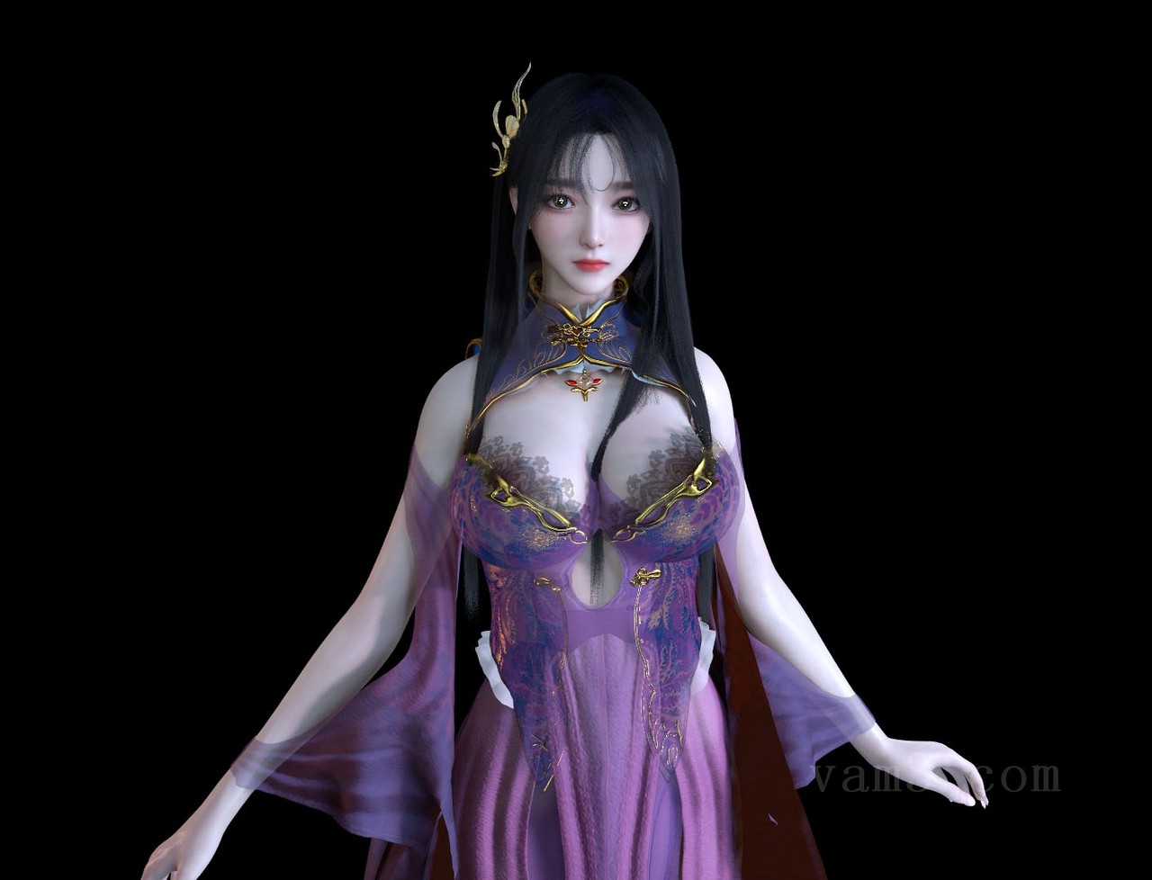 VAM素材-yangyang.紫薇仙子