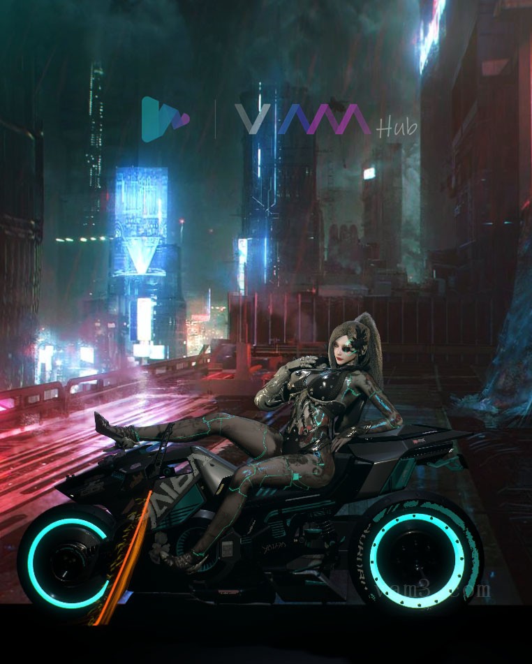 VAM素材-Chaos.赛博猎杀者-薇