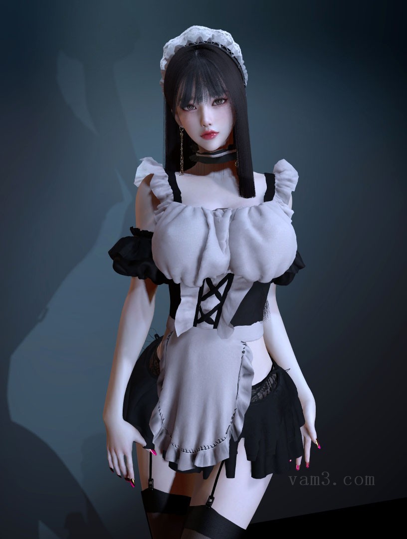 VAM素材-lengdi.女仆