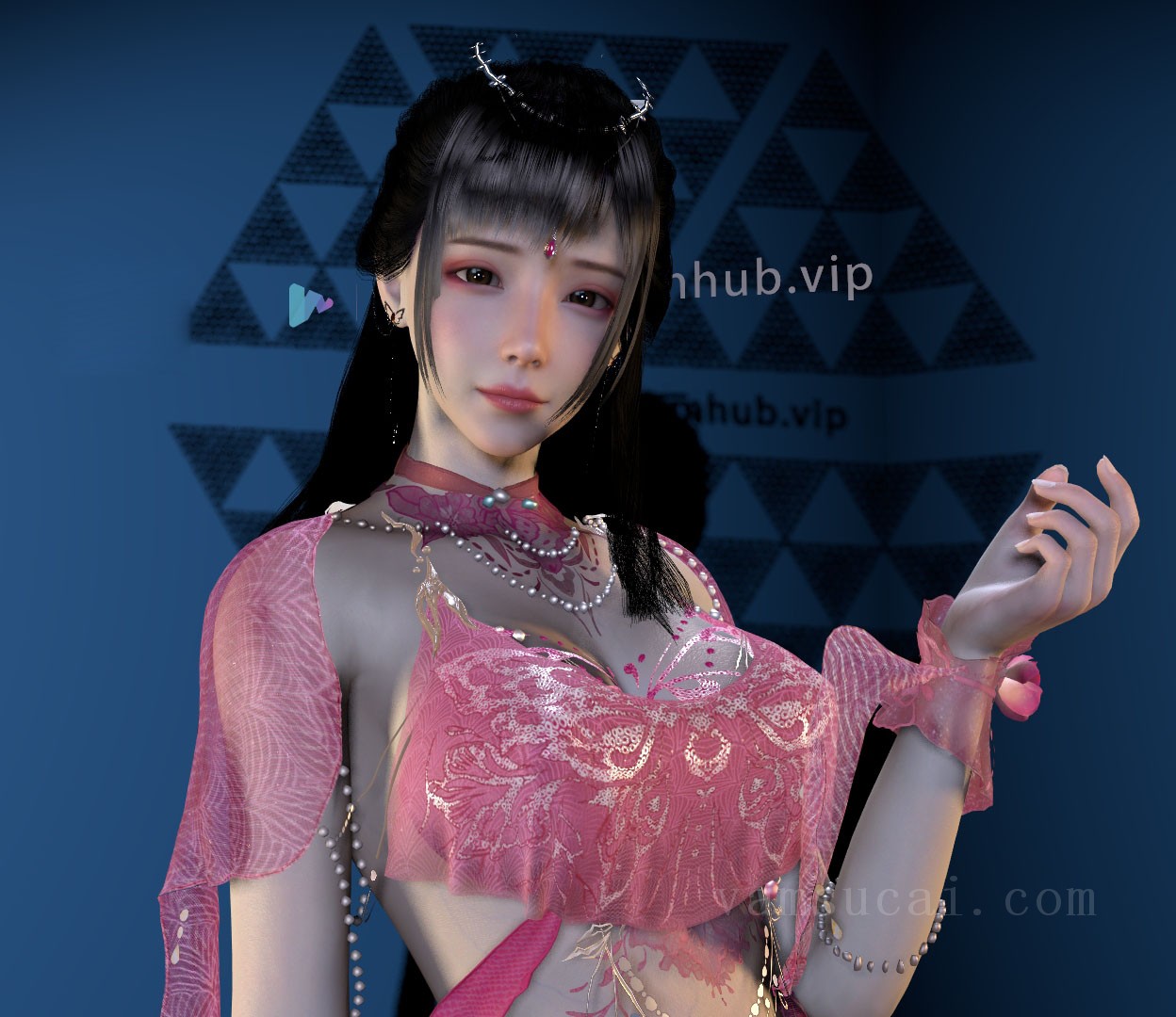 VAM素材-qiaqia.小凤仙