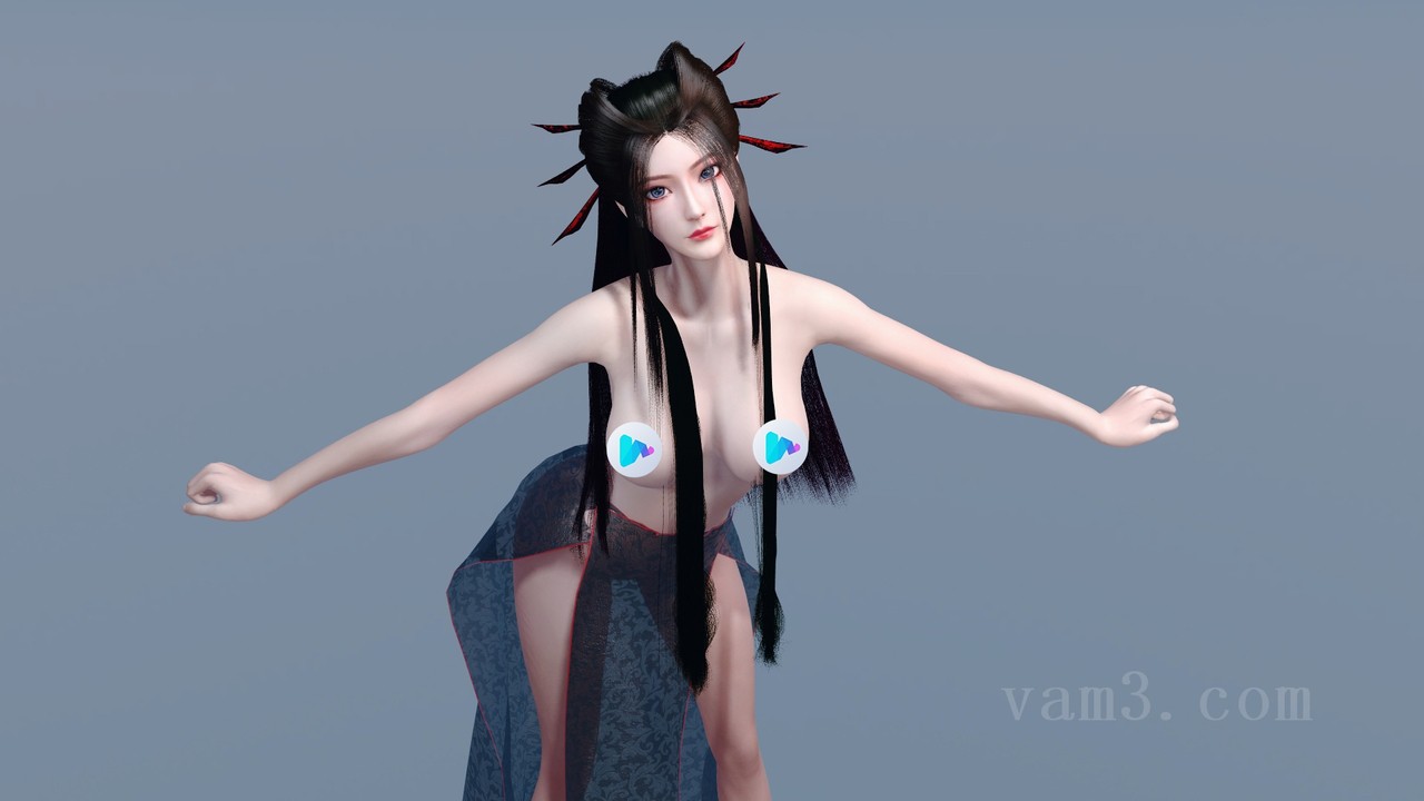 VAM素材-Archer.YanLingJi.1焰灵姬